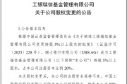 择日大全瑞银接棒工银瑞信基金20%股权 积极布局中国市场